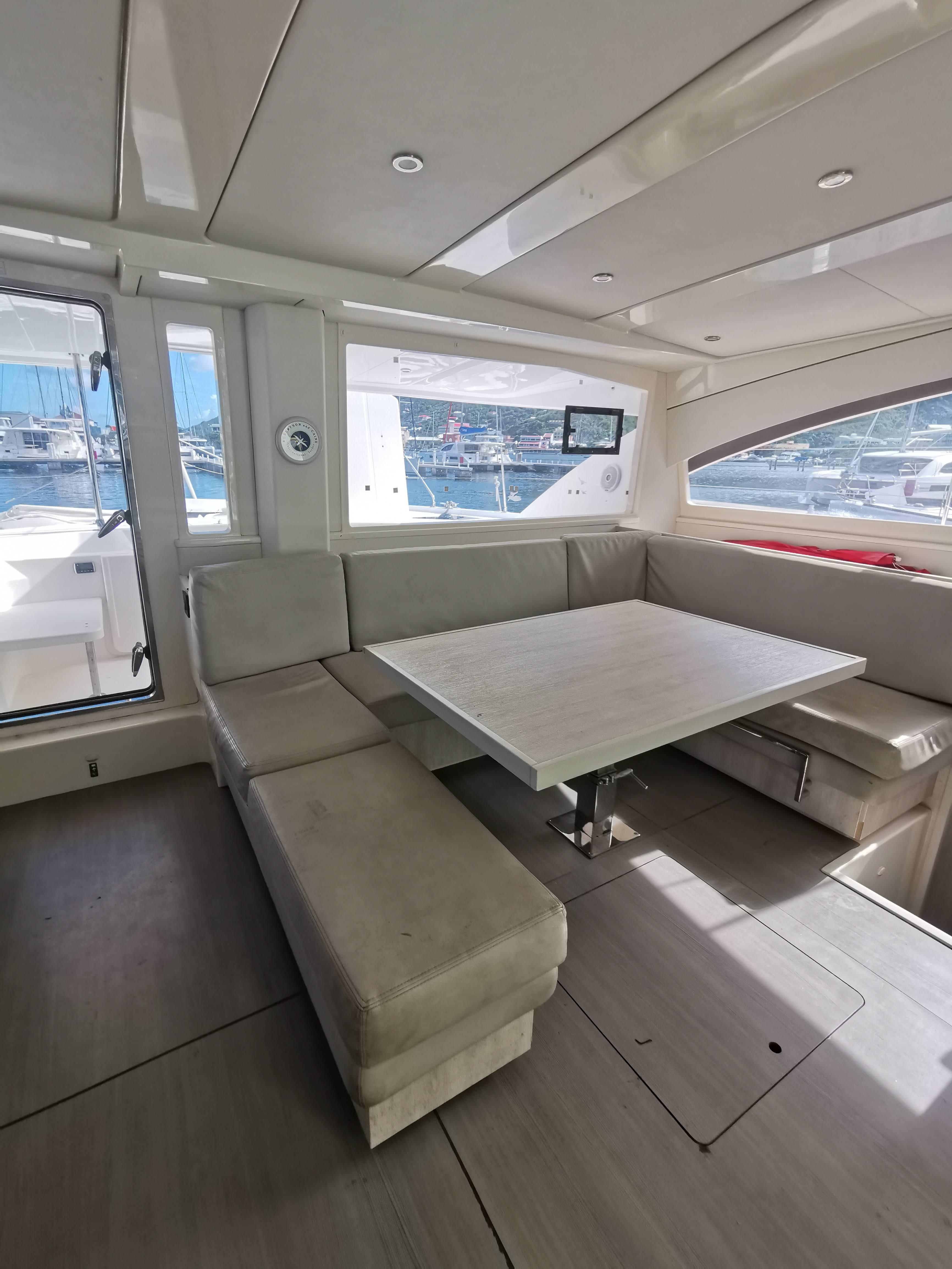 48 foot catamaran interior